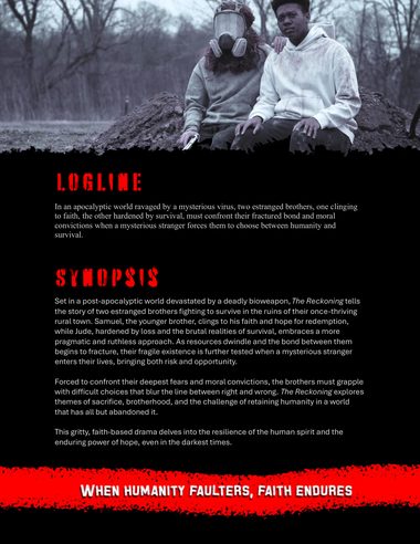 EMK page 2: Logline and synopsis